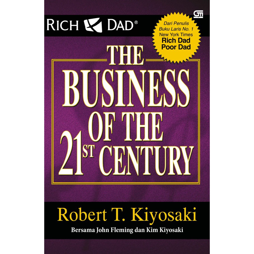 (Original) Buku Robert T. Kiyosaki Rich Dad Poor Dad Cashflow Quadrant Business School-Business Of The 21th