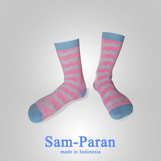 SAMPARAN KAOS KAKI WANITA PINK FEMINIM SOCK GIRL