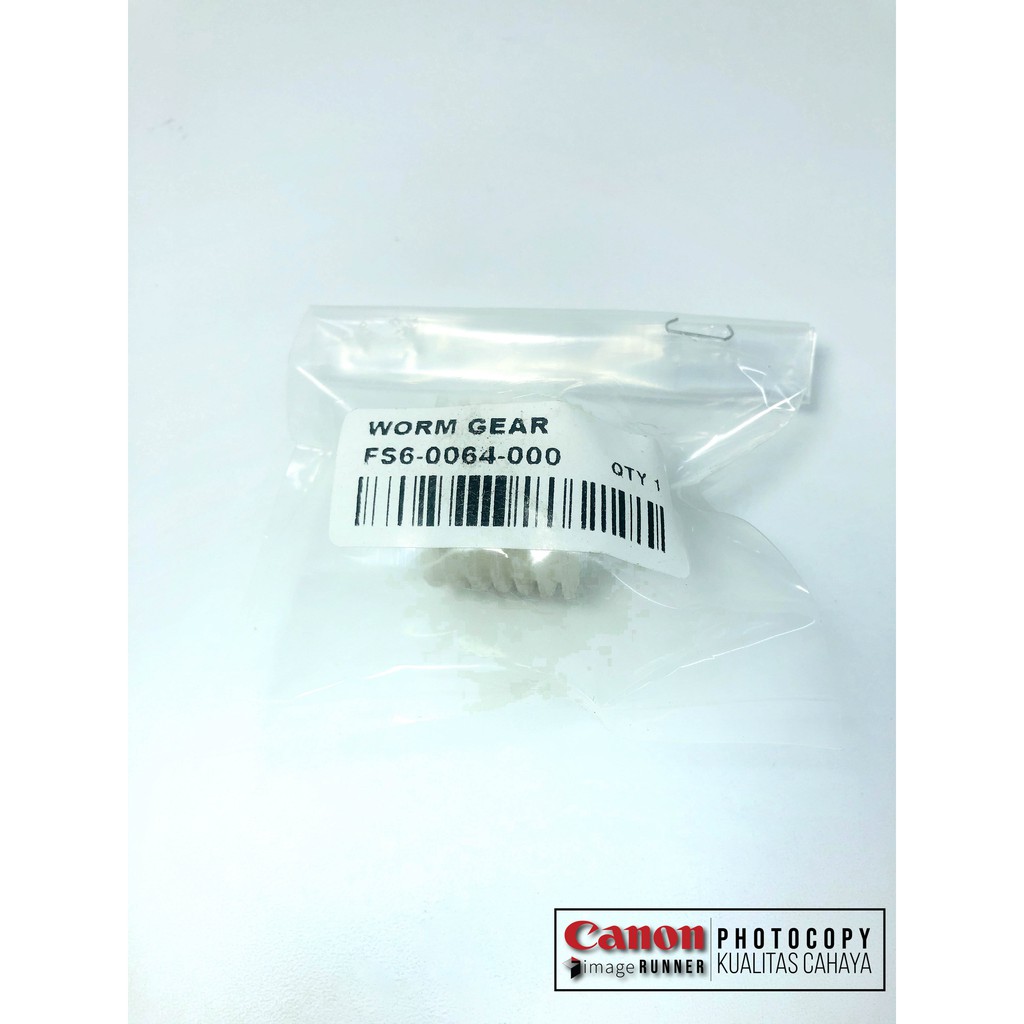 Gear Worm Mesin Fotocopy Canon IR 5000/6570/5075 FS6-0064-000 Lokal