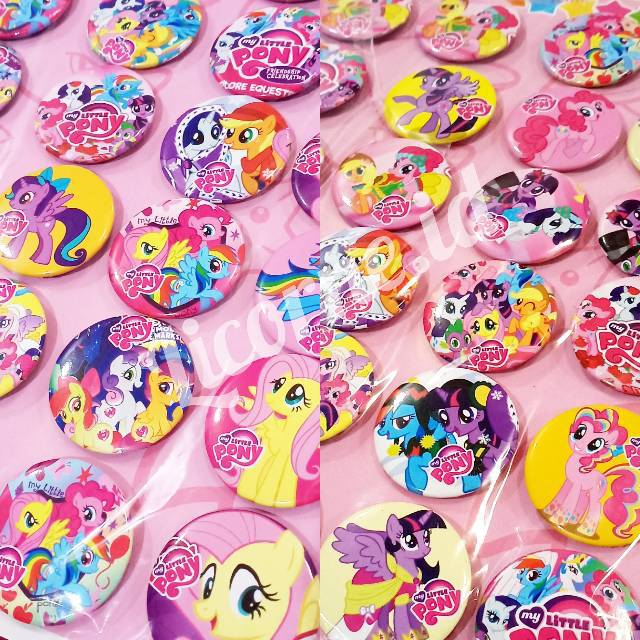 

LITTLE PONY BADGE / pcs