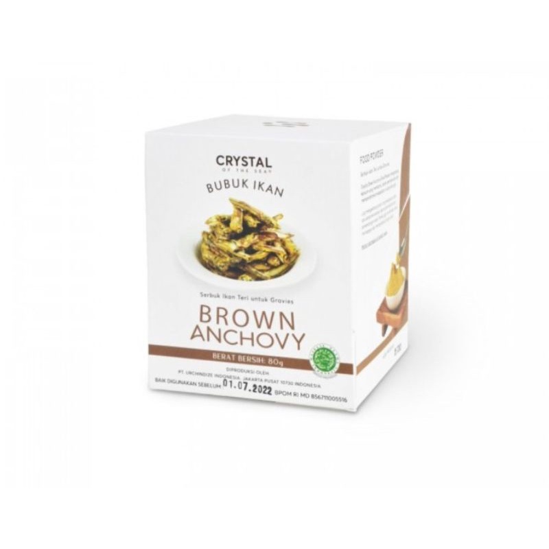 

CRYSTAL BUBUK IKAN BROWN ANCHOVY 80GR