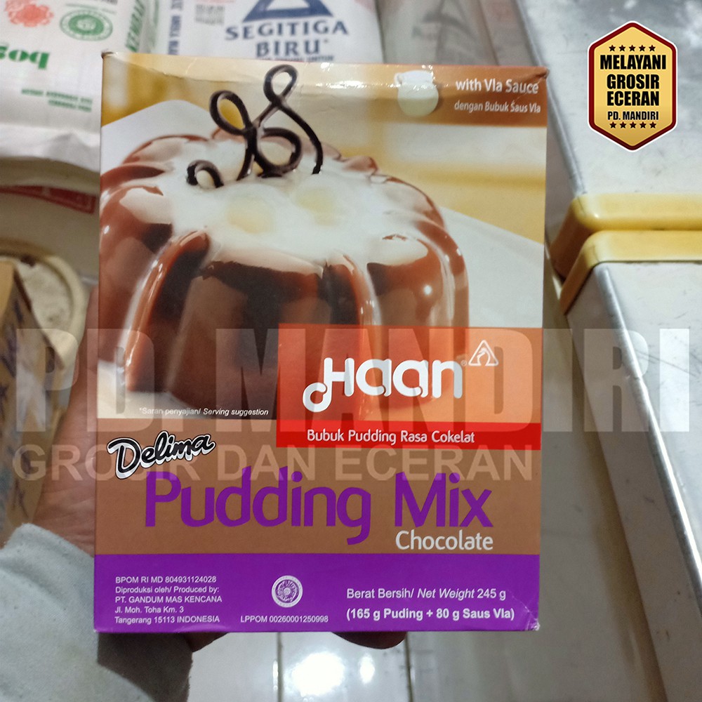 

HAAN PUDDING MIX CHOCOLATE 245 GR