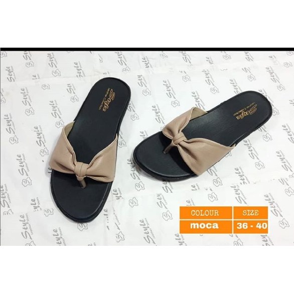 Sendal Wanita Kulit Original Kerajinan Kulit Garut