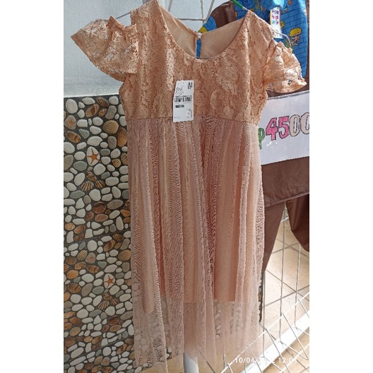 Dress Gaun Baju Anak Perempuan 4-7 tahun