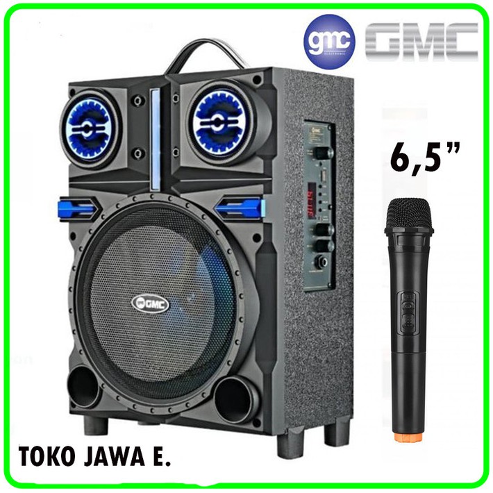 SPEAKER GMC 897P GMC 897Q Speaker Portable/Ampli Meeting BLUETOOTH - 6,5 inch