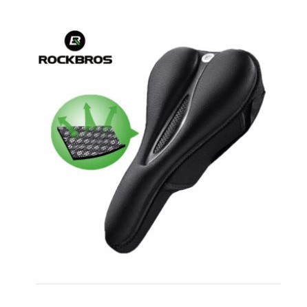 Cover Jok Sadel Sepeda Breathable Gel Sangat Empuk - Sarung Sadel Sepeda Rockbros