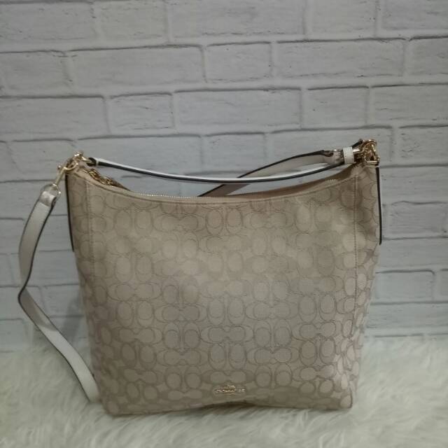 

Coach celeste hobo large f58327 sign chalk