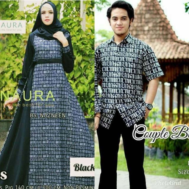 GROSIR COUPLE KHAIRANI DRESS aksara