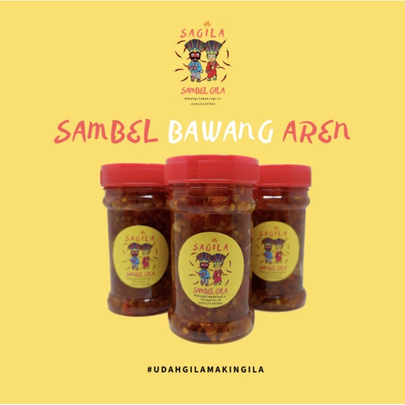 

SAGILA BELI 4 LEBIH MURAH Sambel Bawang Aren 200gr