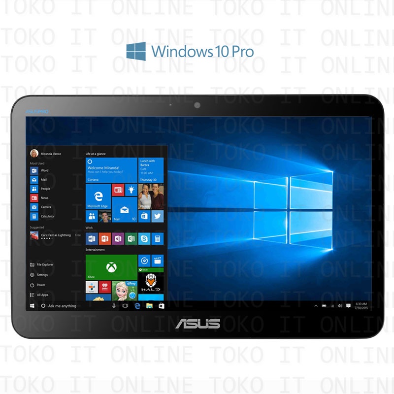 ASUS PC All in One V161GART-BD141T Touch Screen HDD 1TB (RESMI)