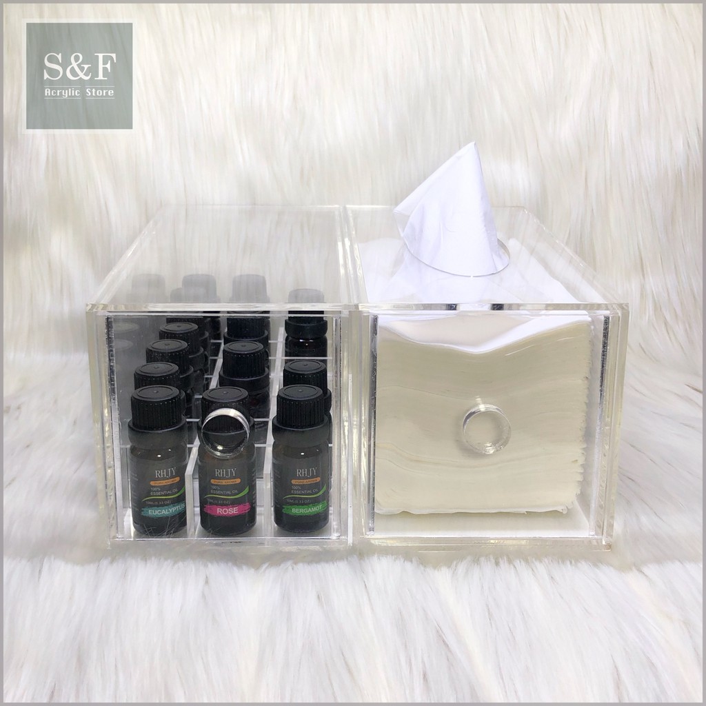 Essential oil organizer / Box essential oil / kotak tempat essential oil/ Box akrilik /kotak akrilik