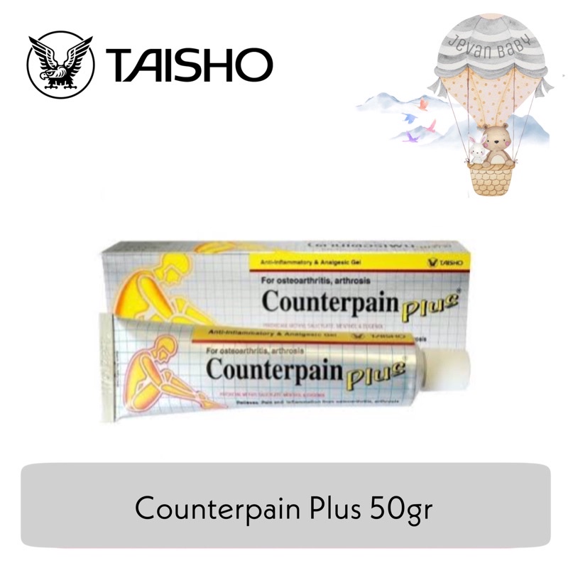 Counterpain Plus Impor Thailand Salep Otot Sendi 50gr