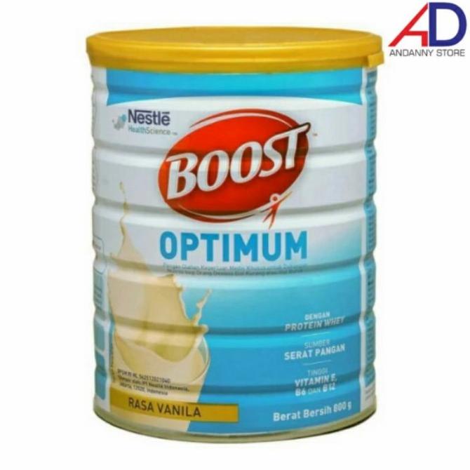 

[COD] NESTLE NUTREN BOOST OPTIMUM 800GR RASA VANILA / SUSU NUTRISI TAMBAHAN [COD]