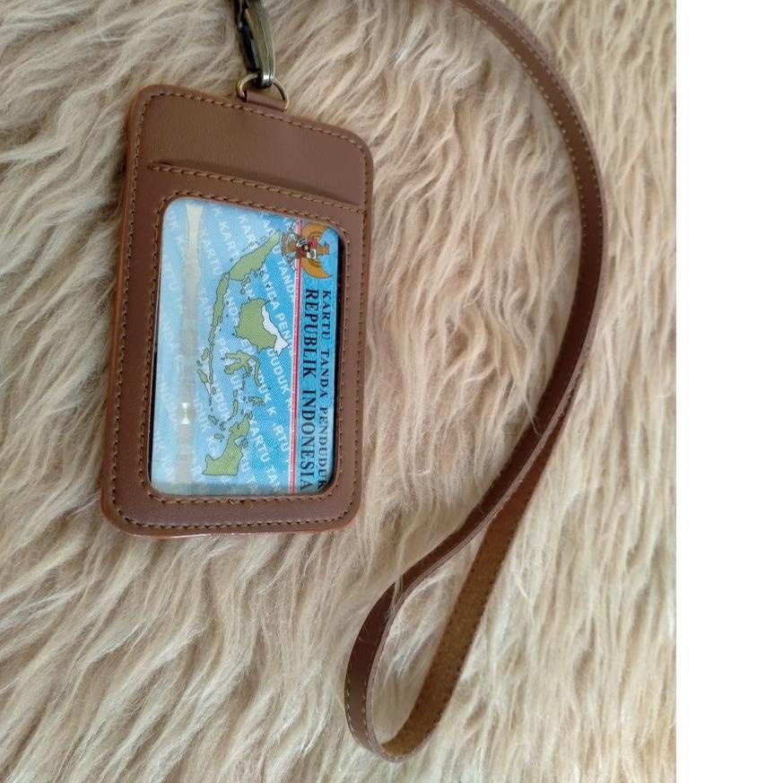 

Id Card Kulit Name Tag Kulit Card Holder Ter Baru