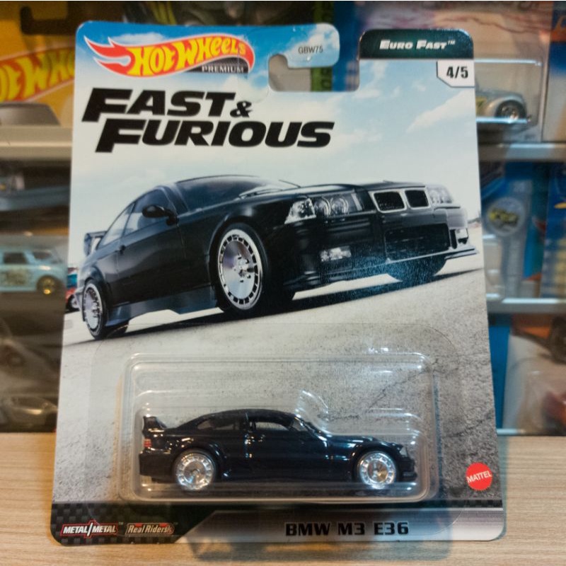 HOT WHEELS BMW M3 E36 - EURO FAST - PREMIUM