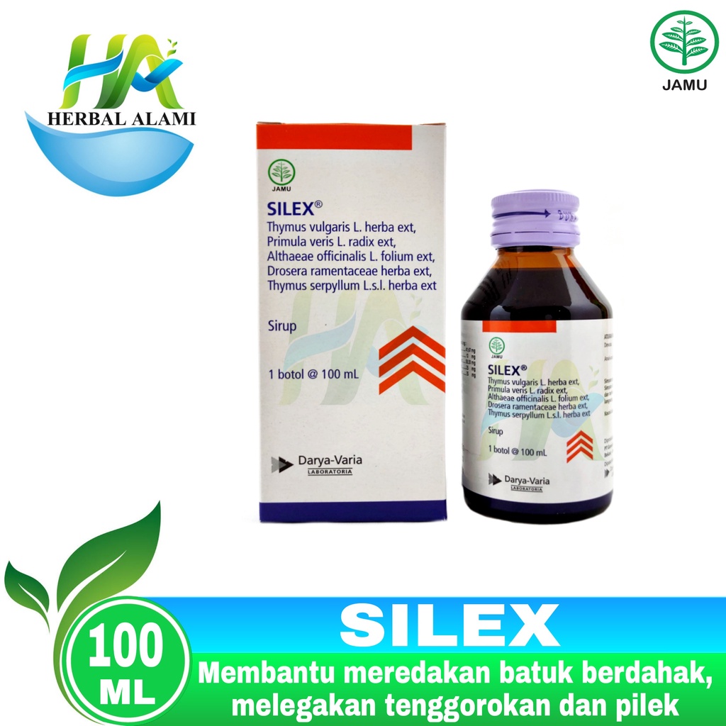Silex Syrup - Sirup Batuk Berdahak Dan Pilek