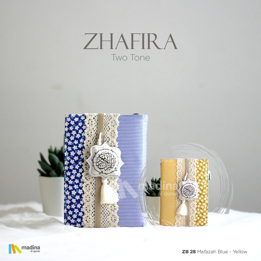 Al-Quran Madina Zhafira Two Tone (Cover Bolak Balik) | Tajwid &amp; Terjemah | Pelangi