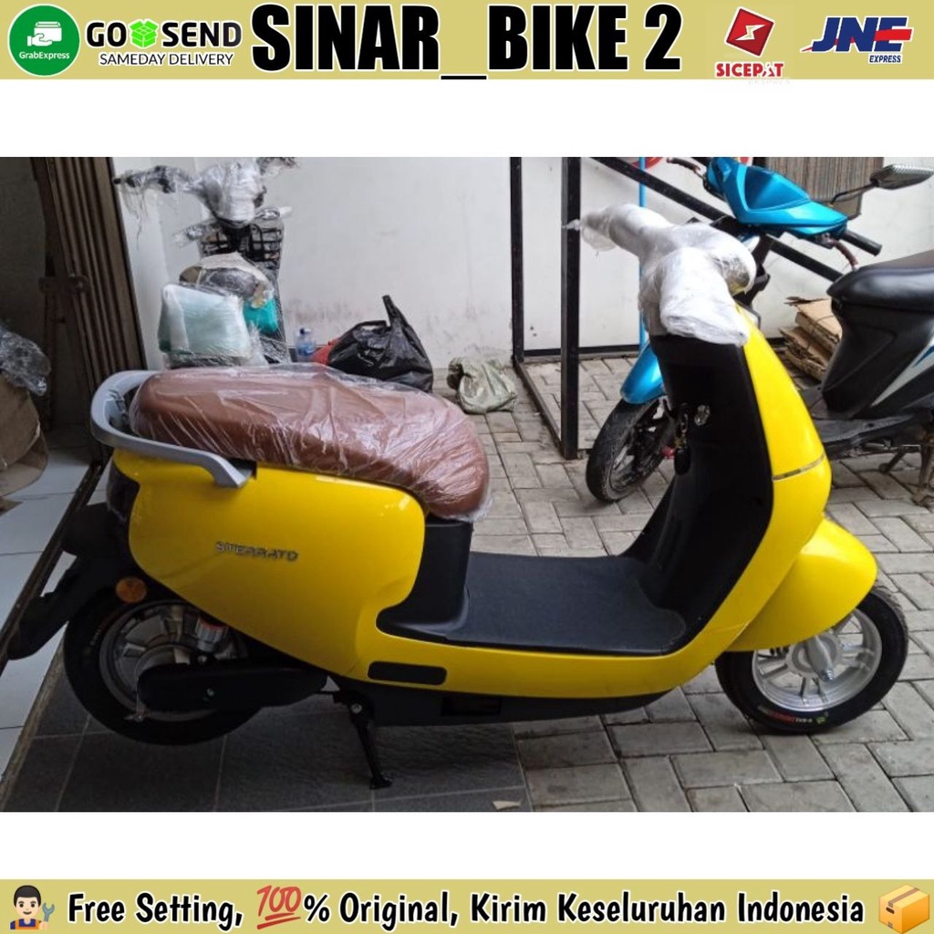 Sepeda Motor Listrik EXOTIC STERRATO Electric E Bike 800 Watt