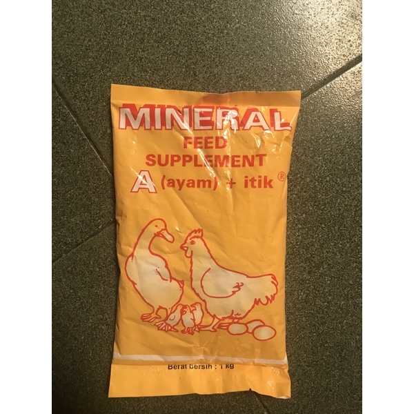 MINERAL FEED AYAM DAN ITIK PETELUR