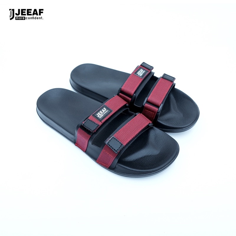 SANDAL FASHOIN SLOP JEEAF FOOTWEAR ORIGINAL KEKINIAN SLIDE PRIA WANITA SIZE 39 43 JFKR 02