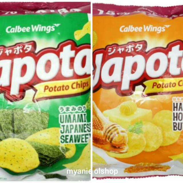 

Japota Potato Chips Snack Kentang 68gr Calbee Wings