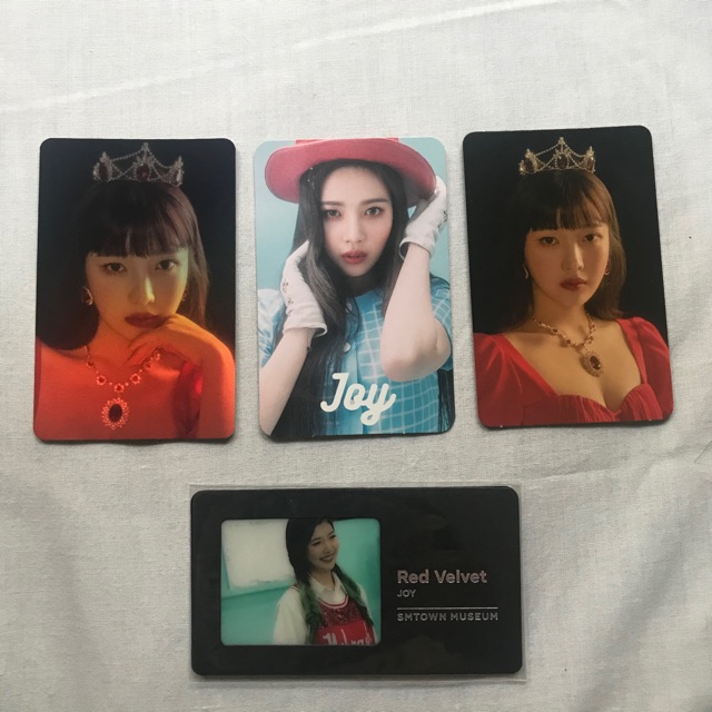 OFFICIAL RED VELVET JOY IRENE SEULGI WENDY YERI LA ROUGE COOKIE JAR PHOTOCARD PC