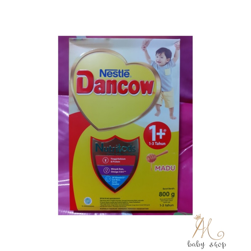 SUSU DANCOW 1+ 3+ 5+ (madu / vanilla) 800 gram (KEMASAN BARU)
