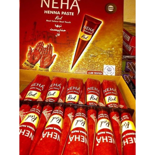 NEHA ECER SATUAN - NEHA HENNA PASTE NEHA HENNA PASTE COLOUR