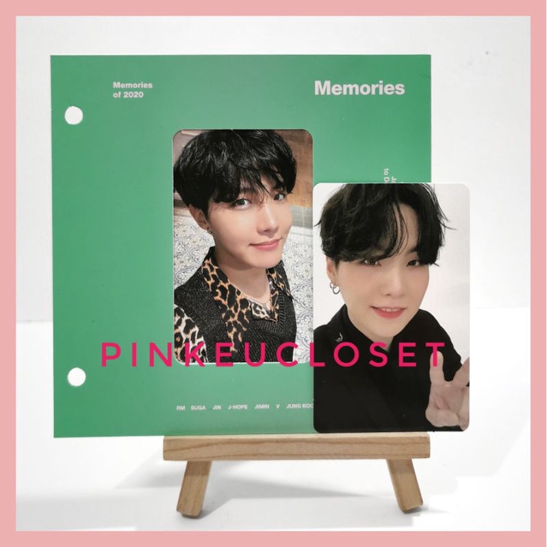 [READY] BTS MEMORIES 2020 PHOTOCARD ONLY BR BLURAY JHOPE / DVD SUGA YOONGI