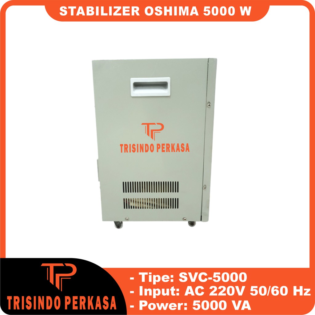 Stabilizer Oshima 5000watt 5000 Watt 5000w Svc 5000