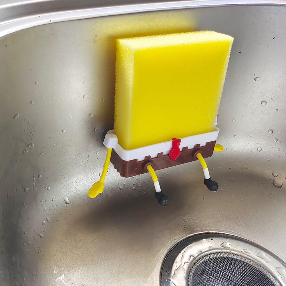 Solighter Sponge Holder Spongebob Penyimpanan Dapur Rumah Tangga