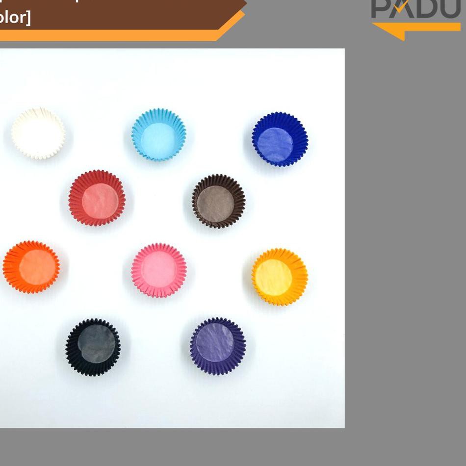 

BTP [1000pcs] Kertas Cupcake (Color) 55x24mm - Paper Cupcake / Kertas Nastar✭ (Best Produk)