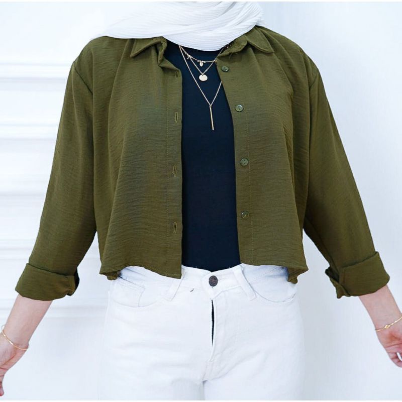 AT HANIN CRINKLE CROP