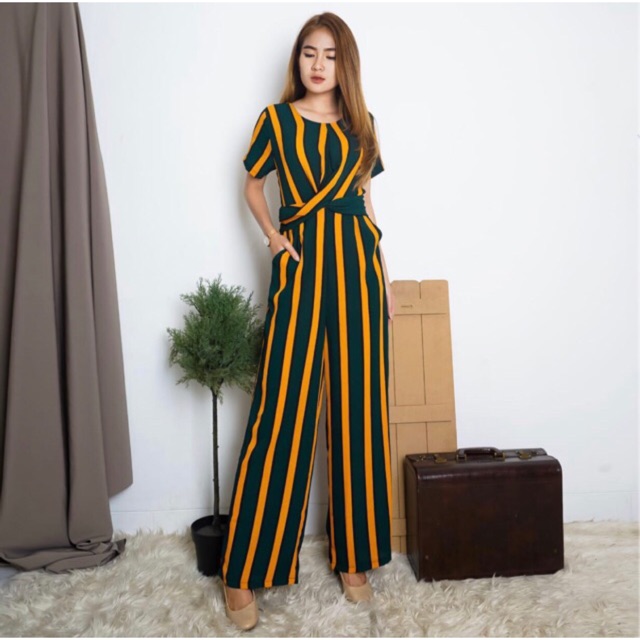 baju jumpsuit shopee