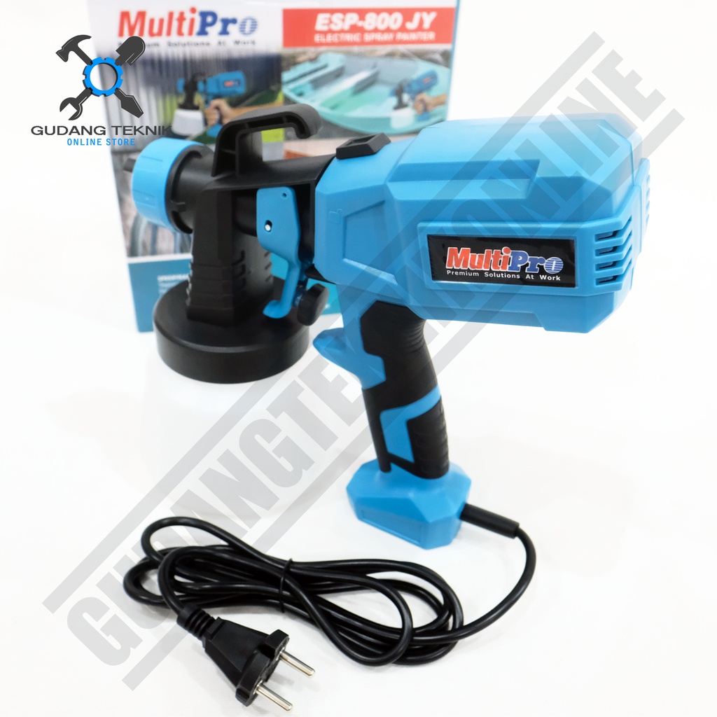 Spray Gun Elektrik MULTIPRO ESP800JY / Spraygun Listrik ESP 800 JY - Alat Semprot Cat ESP-800 MULTI PRO