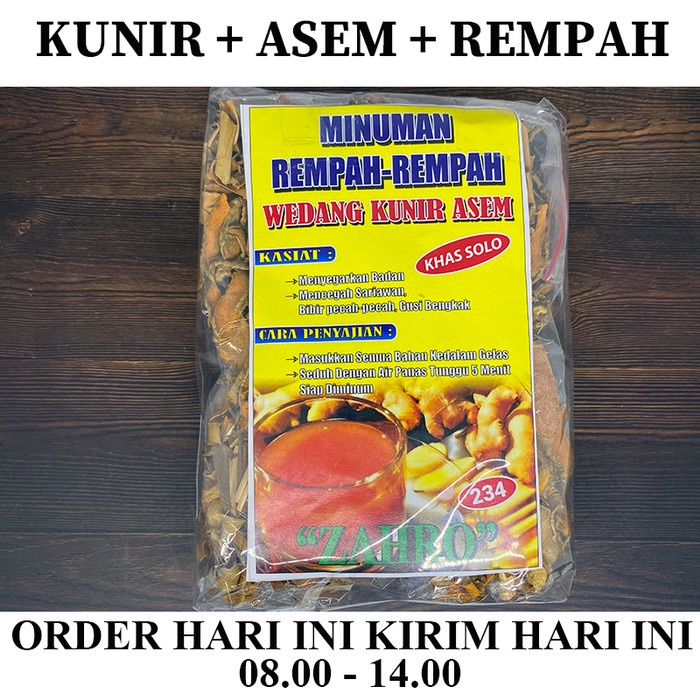 

COD WEDANG KUNIR ASEM komplit plus rempah tambahan