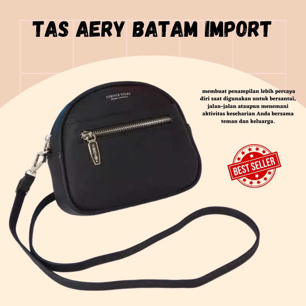 AERY -TAS BATAM IMPORT SLEMPANG WANITA TAS SELEMPANG MINI KOREA TERBARU MURAH