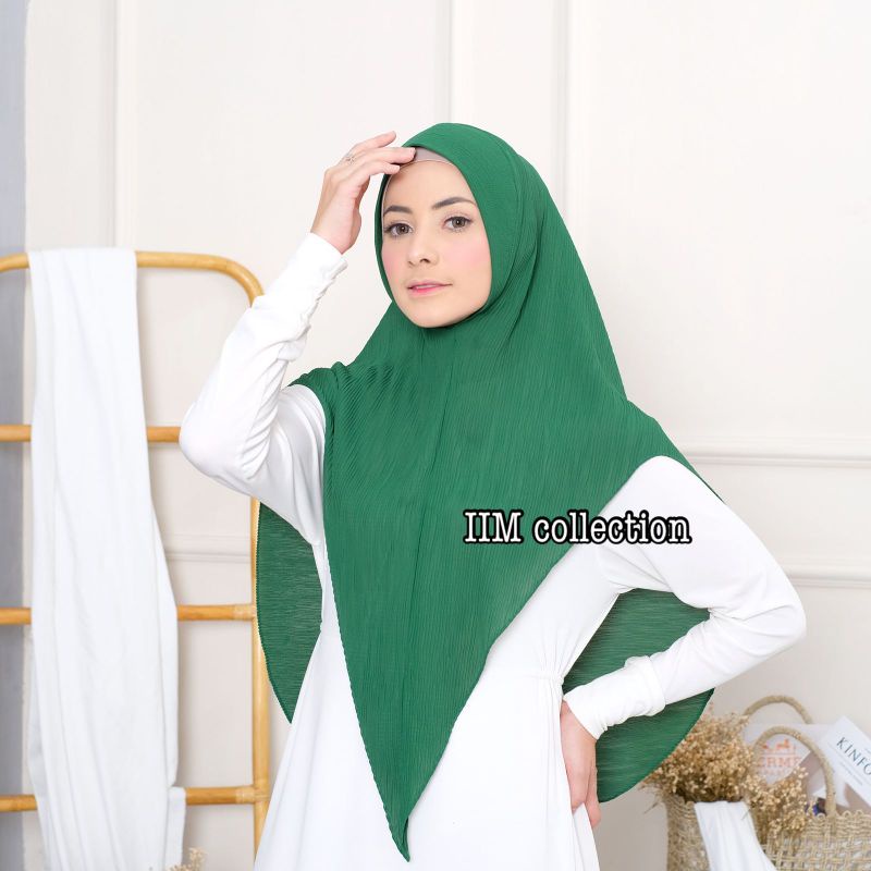 Khimar plisket