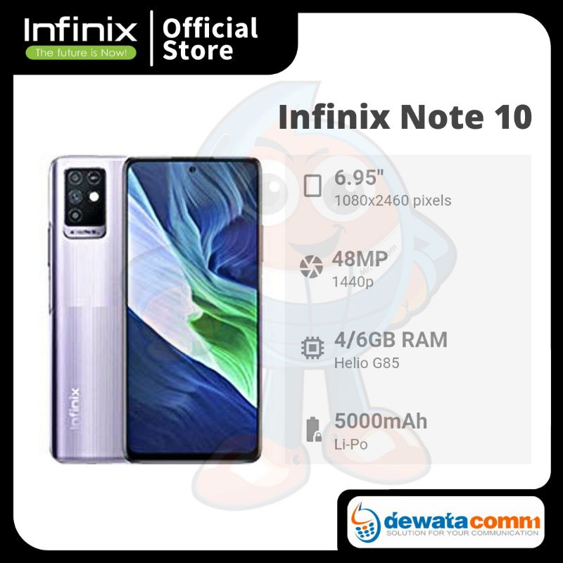 HANDPHONE INFINIX NOTE 10 4/64