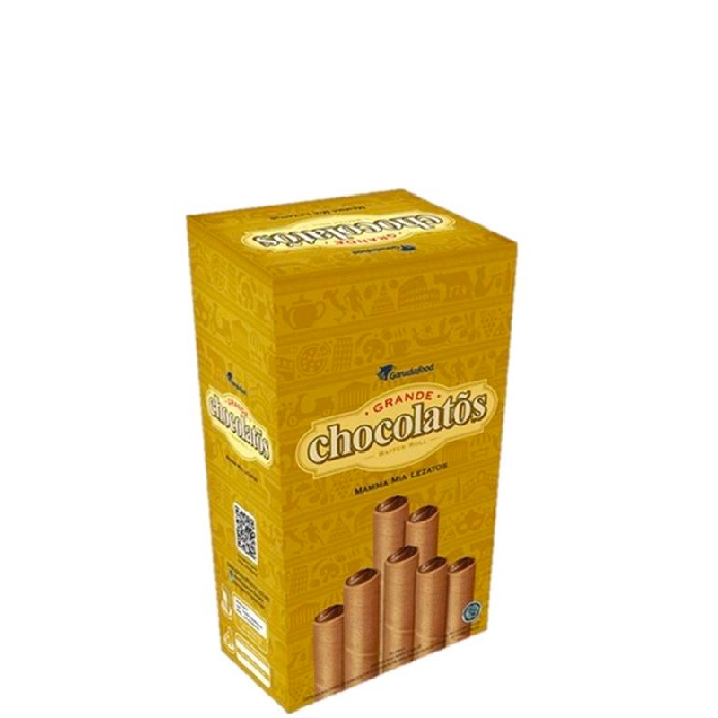 

Chocolatos Wafer Coklat Triple Box 24 x 9 gr