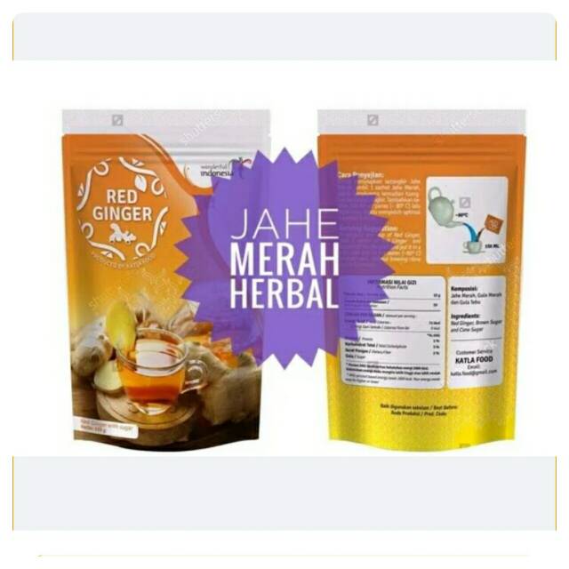 

Sari jahe merah