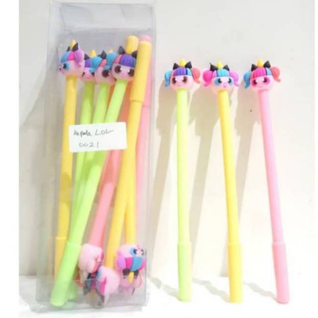 

Perlengkapan sekolah Pulpen karakter LOL