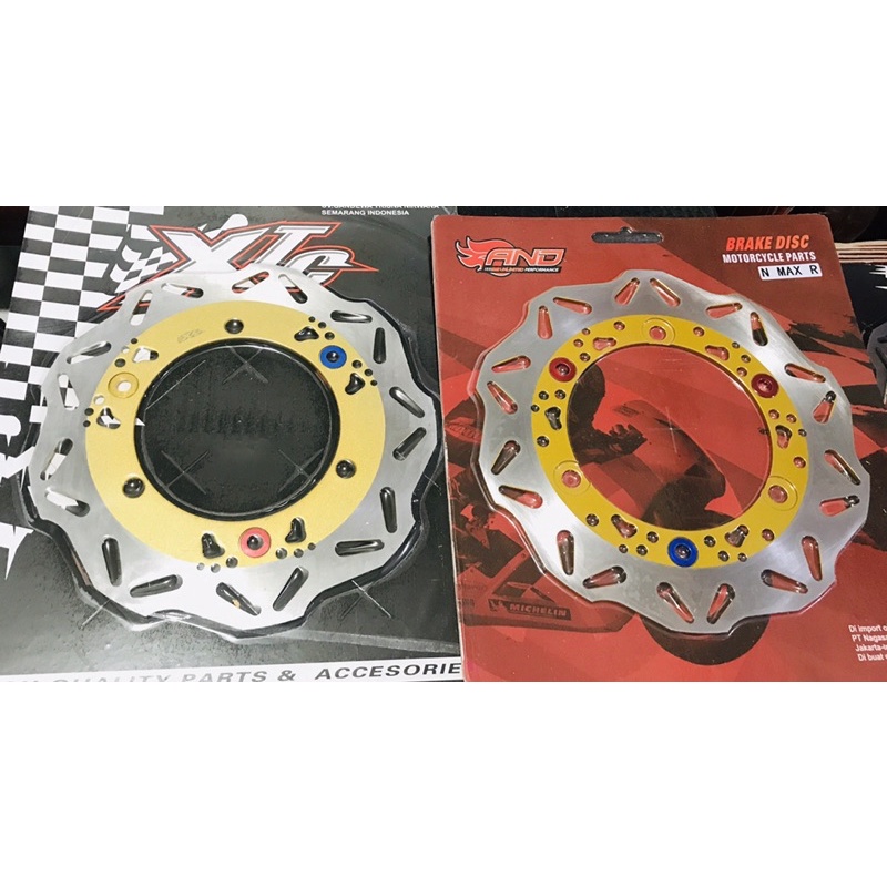 piringan SET DEPAN BELAKANG NMAX NEW-NMAX OLD 155CC CAKRAM SET DEPAN BELAKANG YAMAHA NMAX OLD -NMAX NEW 155CC