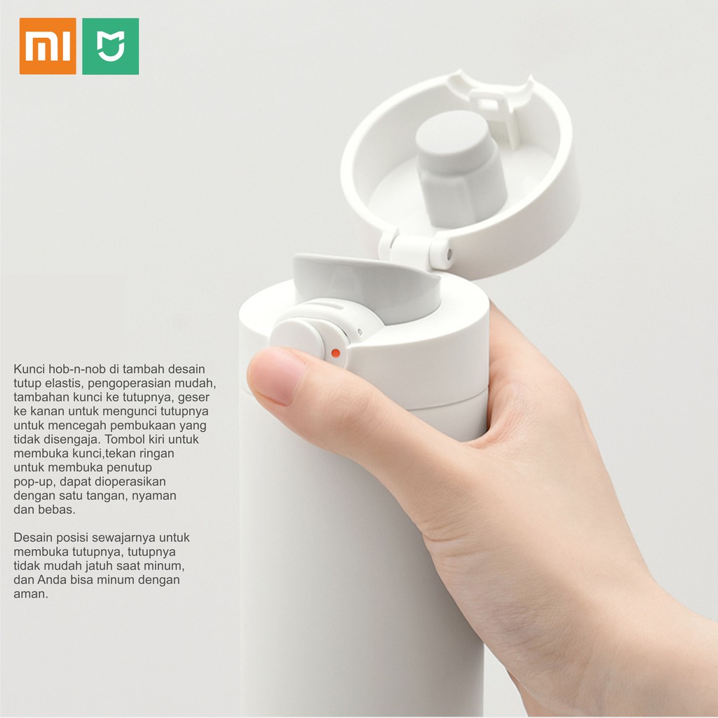 XIAOMI MIJIA INSULATION CUP 2 480ML TUMBLER TERMOS THERMOS AIR VACUUM MUG BOTOL MINUM