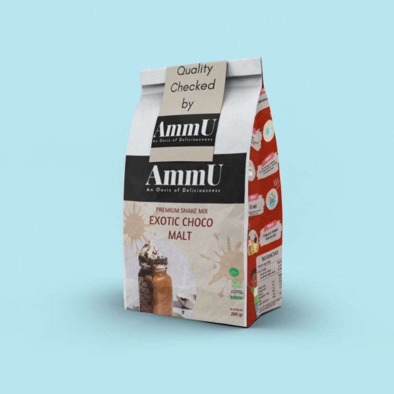 

AmmU Powder Drink Excotic ChocoMalt 500gr