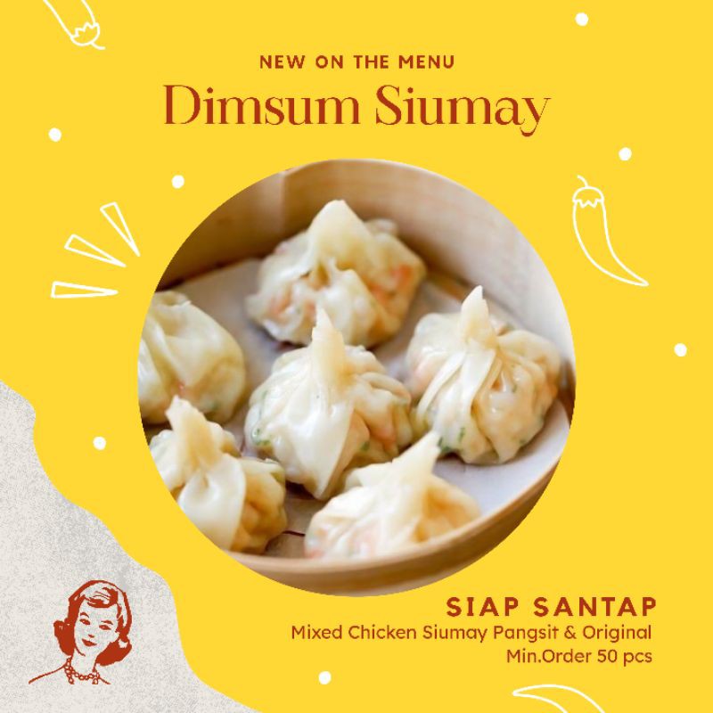 

DIMSUM AYAM MIXED (PANGSIT&ORIGINAL)