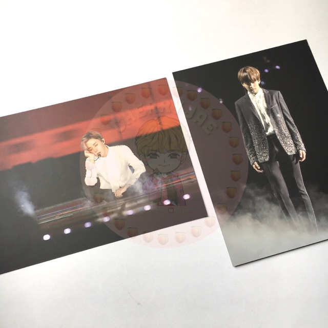 BTS - Wings Tour Blu-Ray DVD Postcard Jungkook Jhope