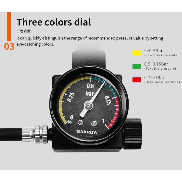 BARROW GJQM-01 Manual Air Tightness Leak Tester