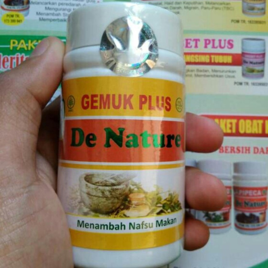 Obat Penggemuk Badan AMPUH Chumariz 2 Botol De Nature ASLI Herbal
