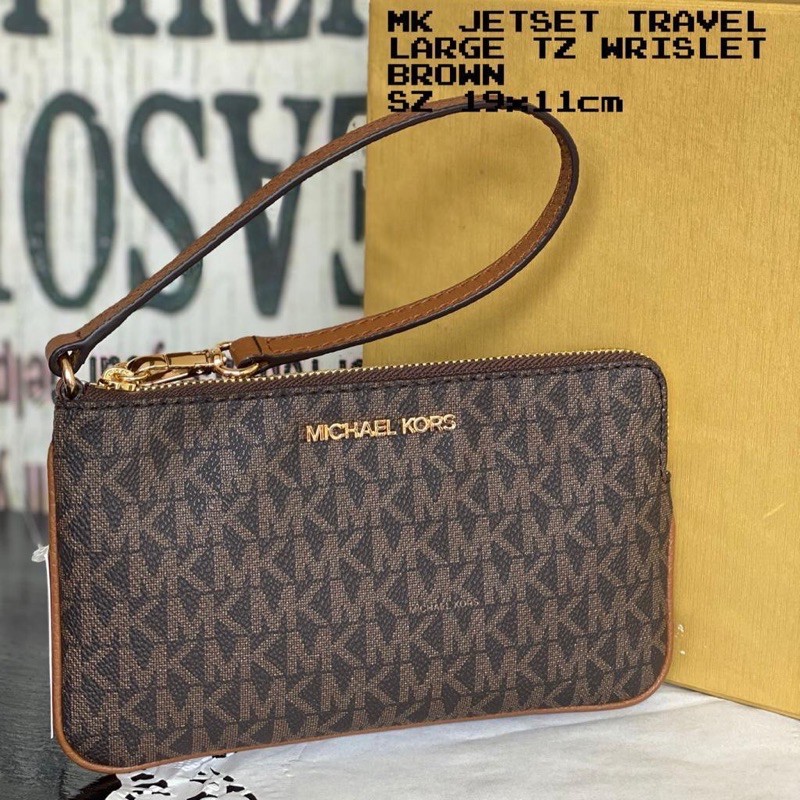 DOMPET MK MICHAEL KORS POUCH SINGLE ZIP